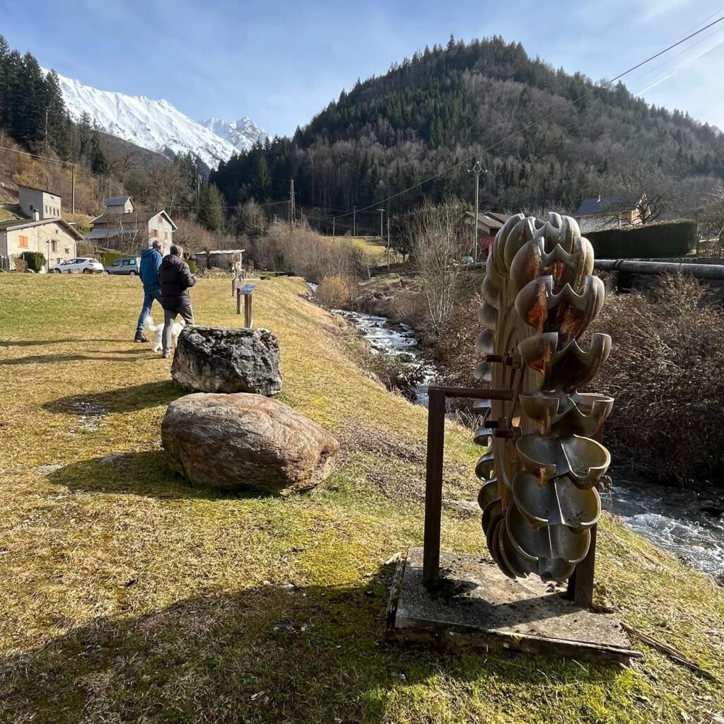 Pinsot, mines de fers, forges, massif de Belledonne