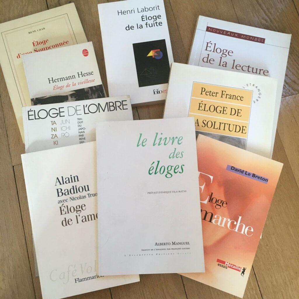 les livres des éloges